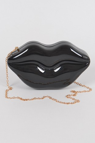 Lips Hand Bag Clutch