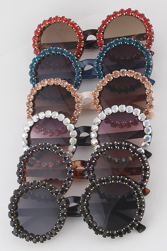 Rhinestones Sunglasses