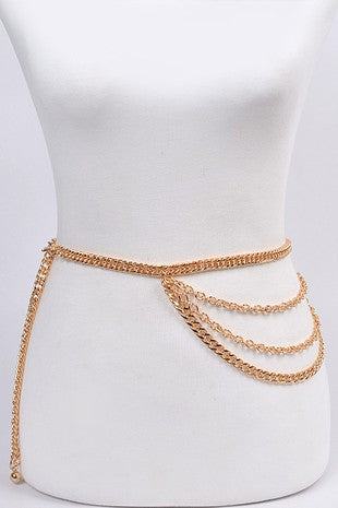 Layering-chain Belt